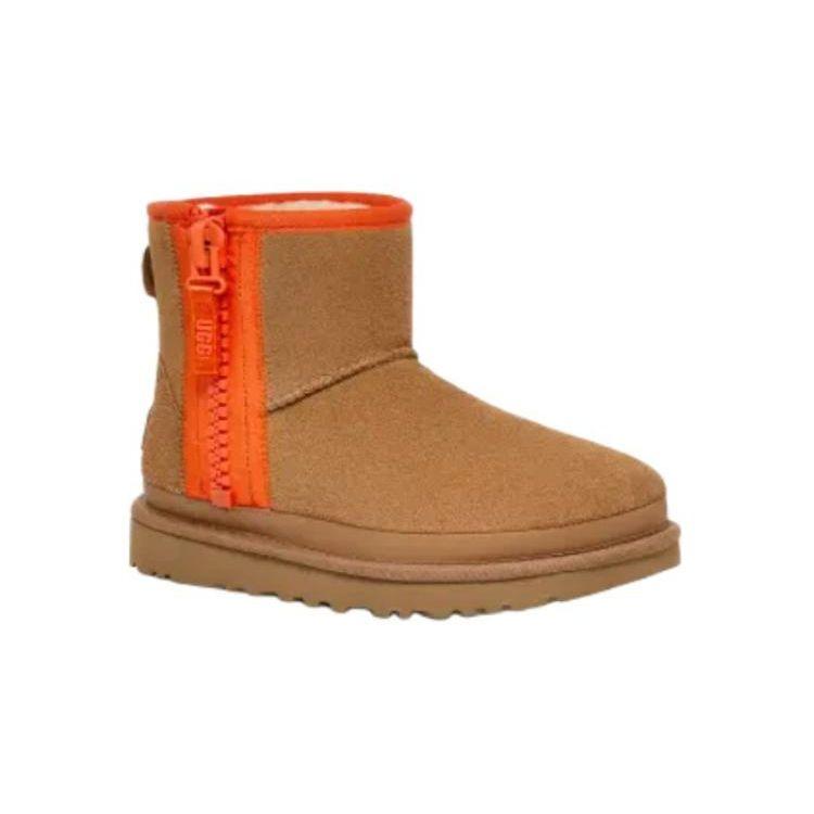 UGG Fashionable Comfortable Simple Versatile Low-Cut Childrens Boots Kids boots Brown 1143699K-CHE