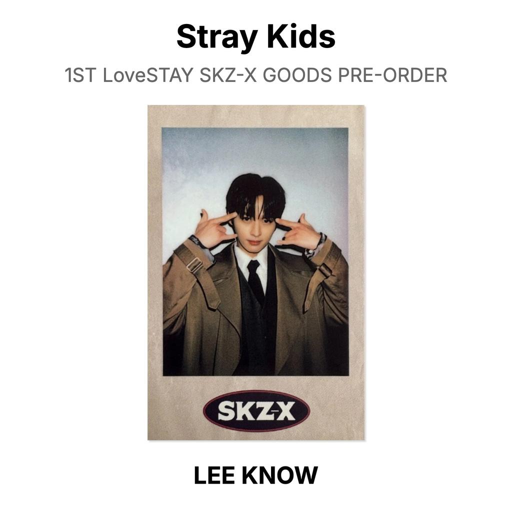 Stray Kids 1ST LoveSTAY SKZ-X GOODS PRE-ORDER Official Photocard