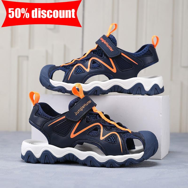 Children Sandals Girls Fashion Comfortable Summer Beach Shoes Outdoor Anti Slip Wear-resistant Walking Sandals Sports Shoes Boys