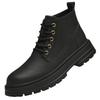 Martin boots men's casual retro tooling boots high-top outdoor shoes velvet big yellow boots men's shoes