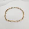 European & American Men's and Women's Hip-Hop Copper Zircon Tennis Bracelet 4.0