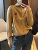 Embroidered Half-Zip Wool Sweater: Versatile New Year Cable Knit Design, Soft & Cozy, Stylish for Women