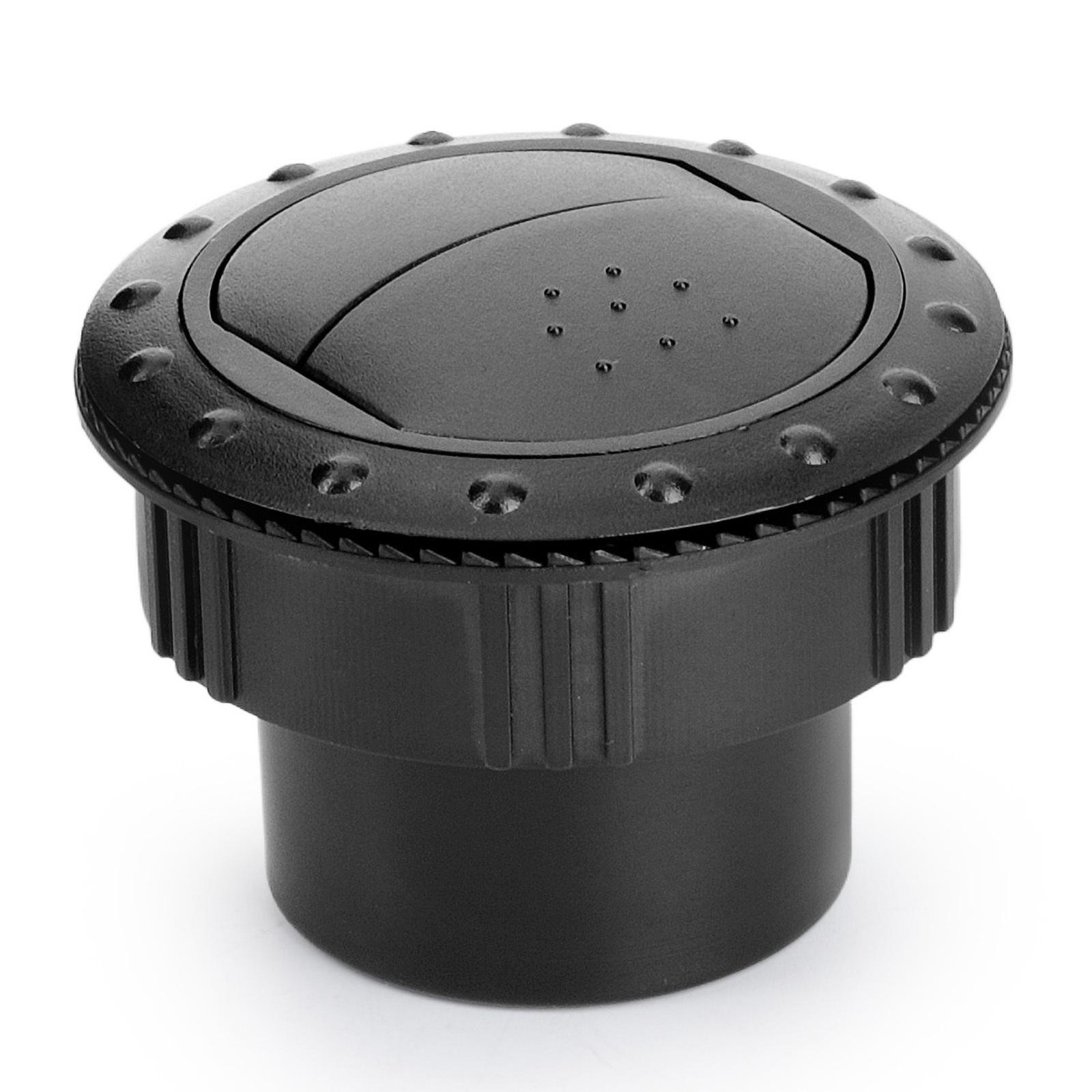 65MM Universal A/C Knob Type Air Outlet Car RV Camper Dashboard Ceiling Air Conditioner Vent чёрный