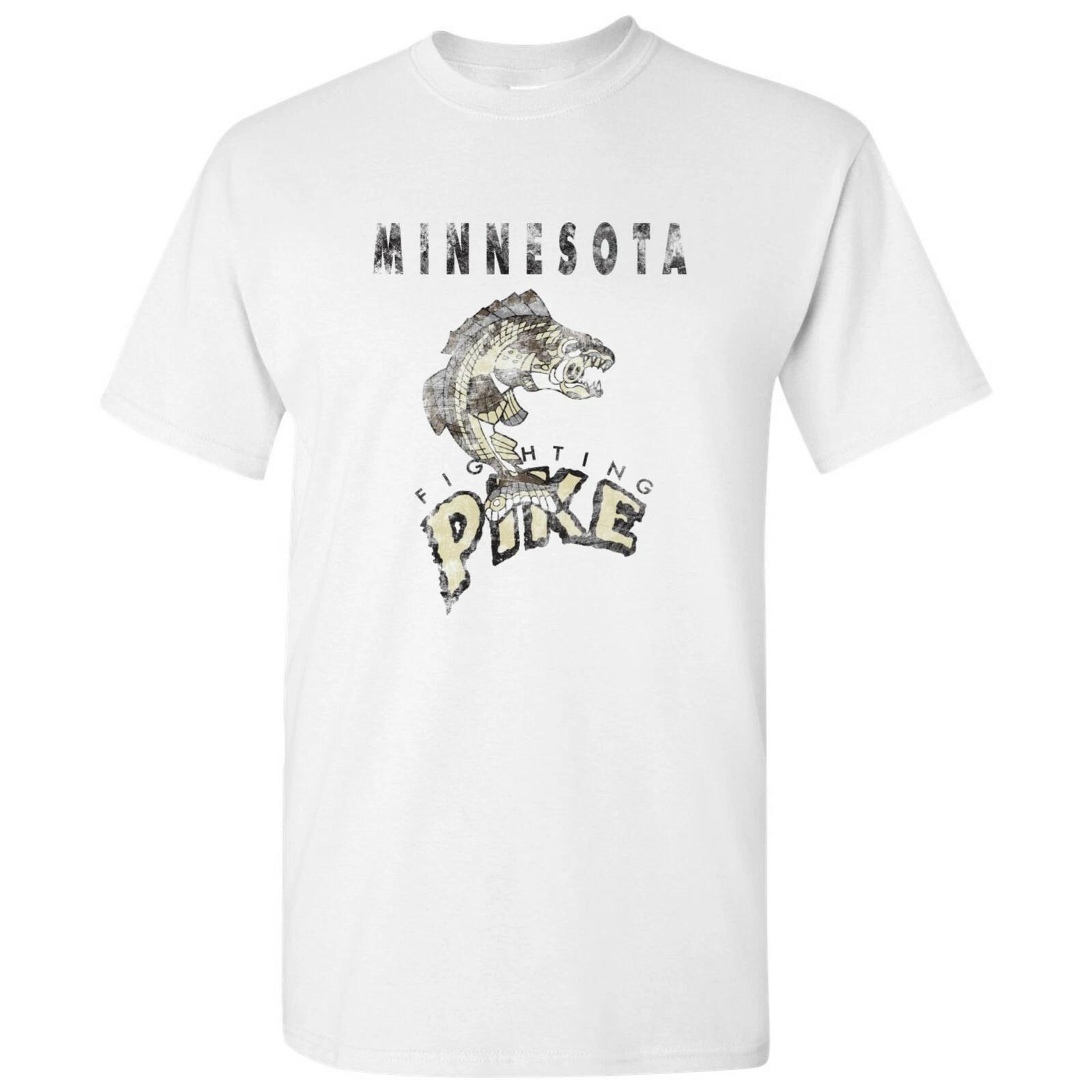 AFL Minnesota Fighting Pike UGP Classics Basic Cotton T-Shirt - White S