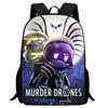 Gedruckter Morddrohnen-Schülerrucksack - Cartoon Leichter Rucksack für die 12. Klasse