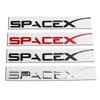 SPACEX Zinc Alloy Rear Trunk Letter Badge Emblem For Model 3 Y S Modified Sticker