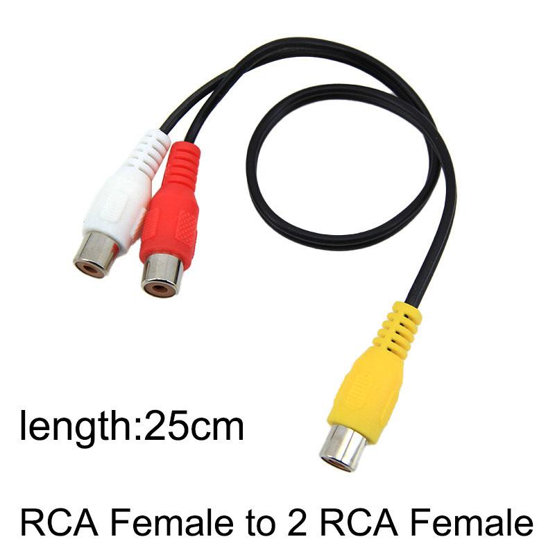 3 Pole 4 Pole 3.5mm Male Female Stereo To 2 RCA Male Female To Cable 2RCA Male Female Stereo Extend Audio Video Red White Cord