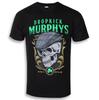 Dropkick Murphys Skelly Schädel Aufdruck T-Shirt - Celtic Punk Band Stil Tägliches T-Shirt - Geeignet für Männer und Frauen