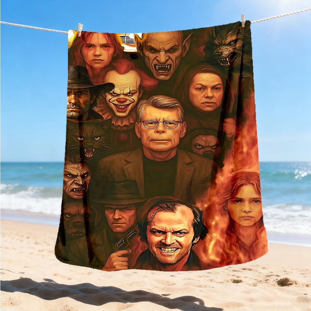 1pc Garfield, Angel Outdoor Blanket Lightweight Flannel Throw For Travel, Camping, Livingroom, Couch, Chair Soft 80x120cm