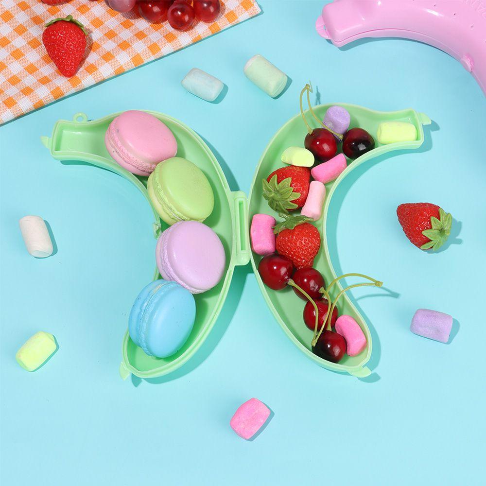 Cute Travel Outdoor Storage Box Fruit Case Banana Case Banana Protector Box
