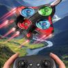 E72 RC Foam Airplane Glider with LED Lights 2.4G EPP Stunt Remote Control Fighter Plane Rechargeable Flying Toy