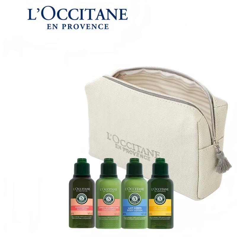 L Occitane Herbal Travel Essentials 4-Piece Set