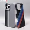For iPhone 17 16 15 14 Pro Max Plus Case Carbon Fiber for MagSafe Cover Magnetic Wireless Charge Hard Shell Camera Alloy Case