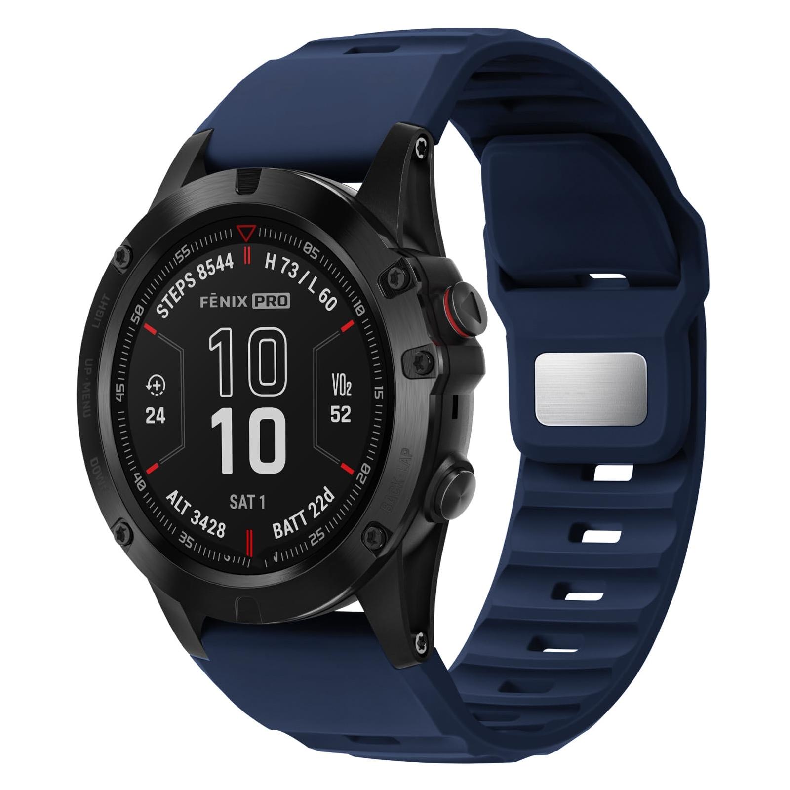 

26 мм быстросъемный ремешок для Garmin Fenix 8 51MM 7X 6x 5x 3 TACTIX 7 Enduro 3 2 Descent Mk3 2 1 Quaitx3 Instinct 2x Аксессуары для часов 26mm синий