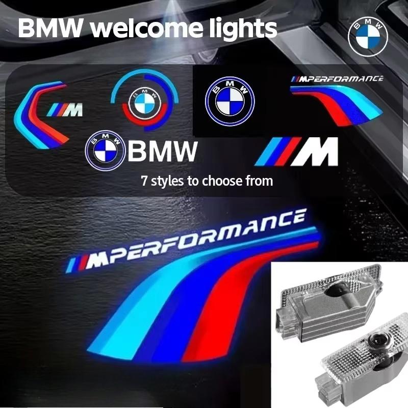 2/4Pcs Car Door LED Light Welcome Logo BMW M X1 X2 X3 X4 X5 X6 X7 F15 E90 E92 E60 E61 E65 F01 F02 F15 F30 M5 G30 G38  Lighting.