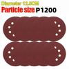 Universal 8 Hole Sanding Discs 125mm Sandpaper for Metal Wood Glass Sander Polishing Pads Home Abrasive Tools 40~3000 Grit