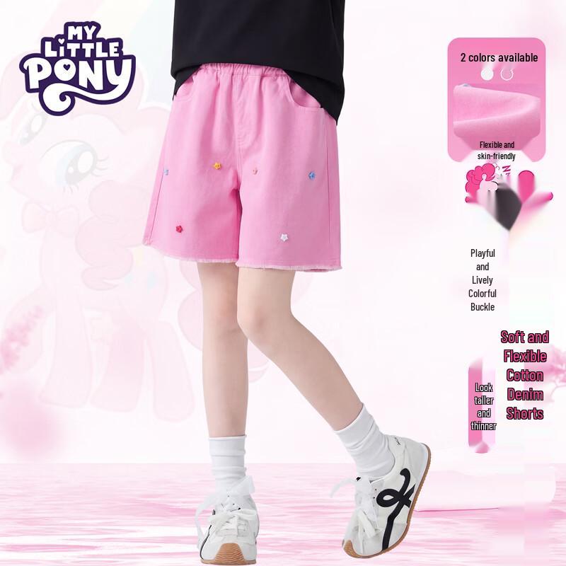 Джинсовые шорты для девочек My Little Pony 120