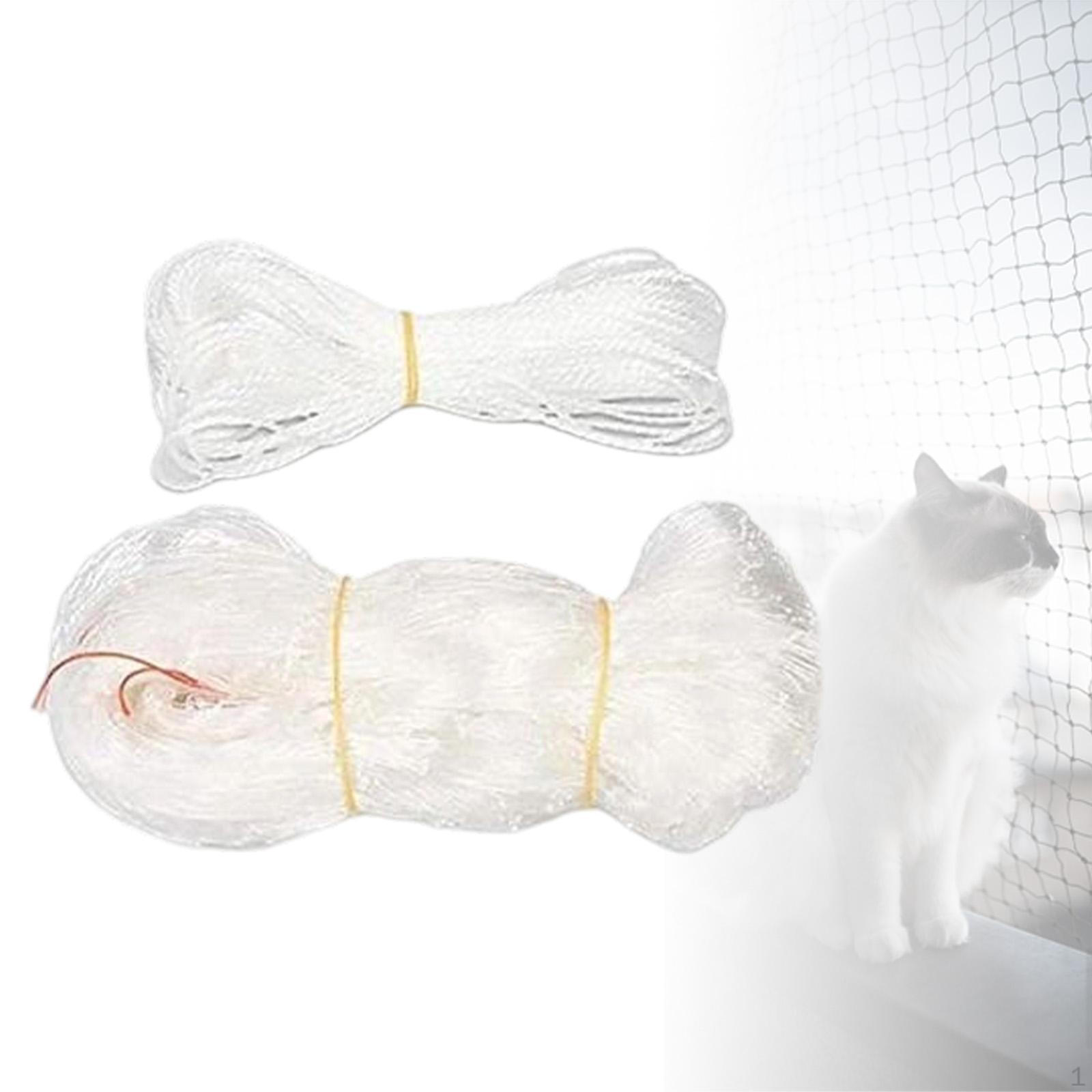 

Балконная сетка для кошек, Забор для котят, Износостойкая, Многоцелевая, Противо-, Сетка для питомцев 2x1.5m