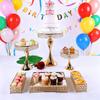 European Crystal Cake Stand: Wedding Decoration & Dessert Tray Ornament