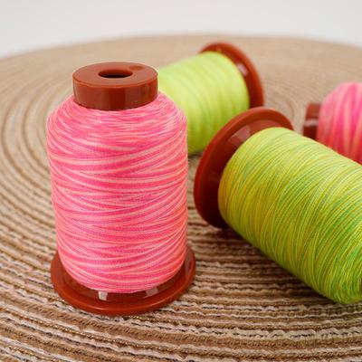 DIY Home Sewing Machine Thread Colorful Thread Rainbow Small Roll Colorful Thread Hand Sewing Thread 402 Sewing Thread