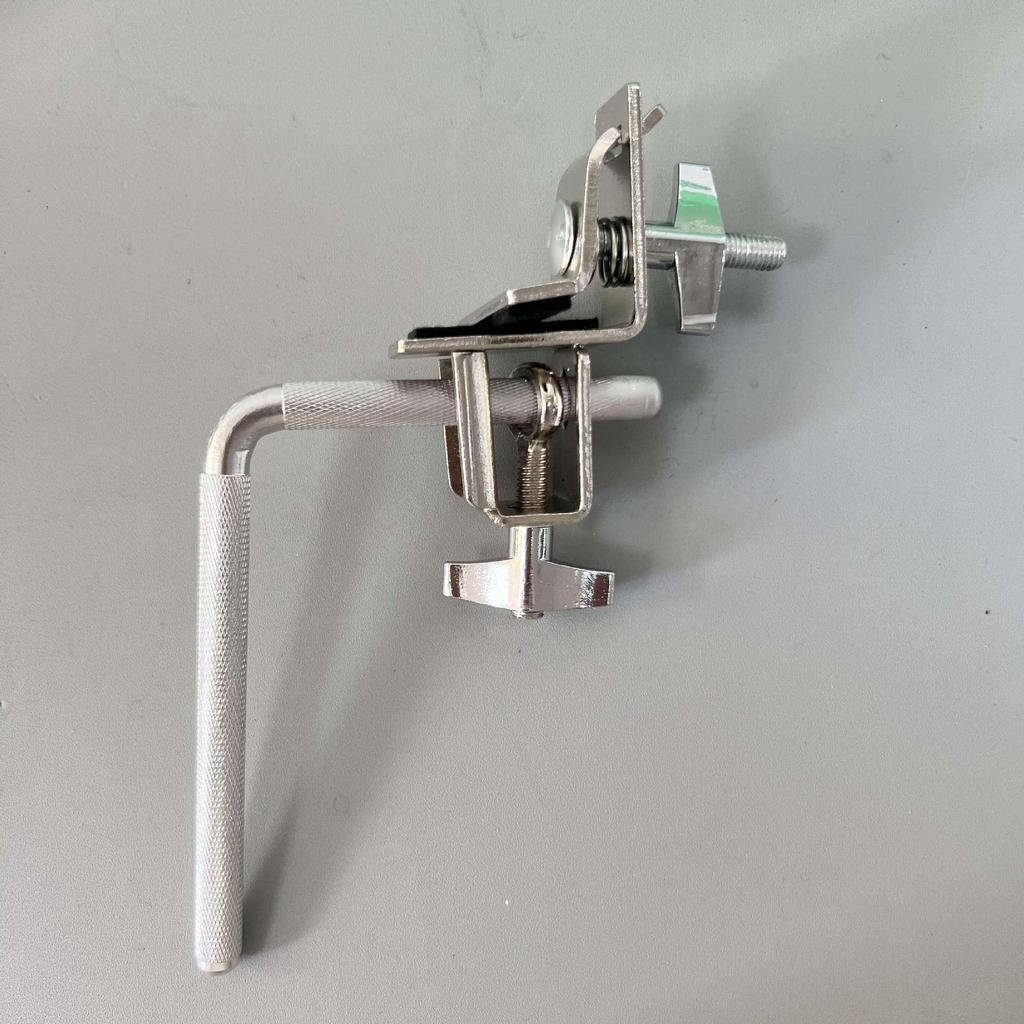 Retractable Cowbell Extension Rod Stand for Jazz Drums