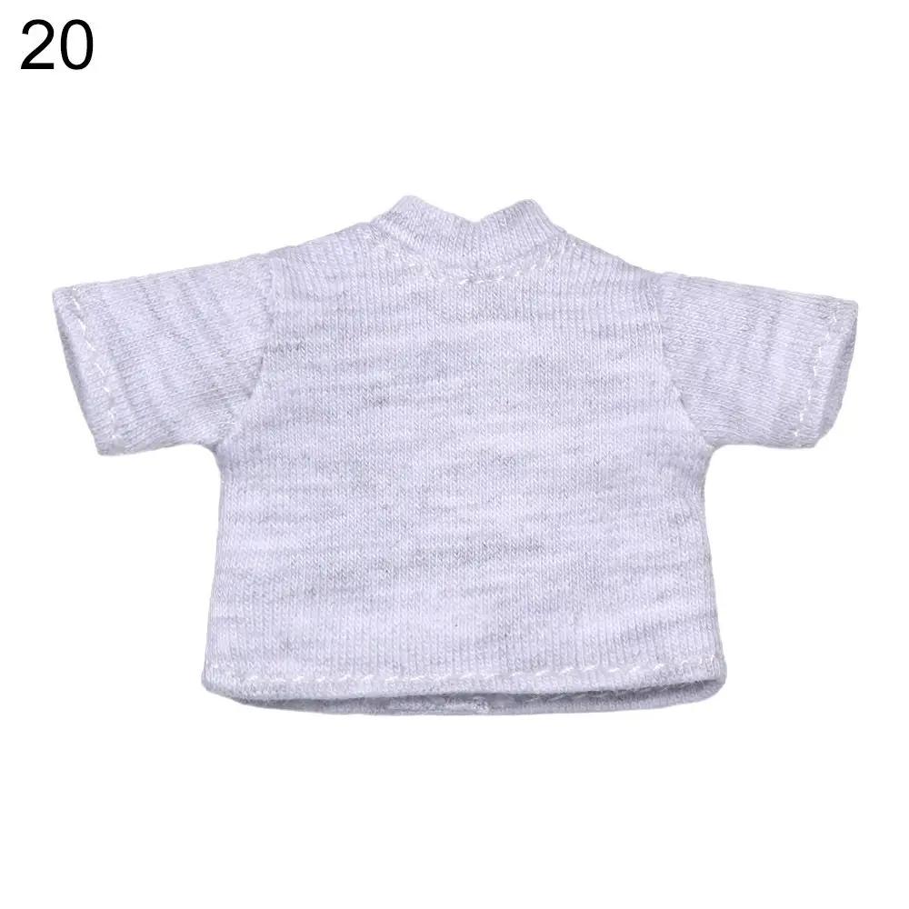 Ob11 Doll T-Shirt 1/11 Doll Panties Doll Cotton Socks Diy Doll Clothes Suits Shorts Striped Tops Knitted Sweatshirt Accessories