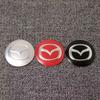 2025 Gorące Do Mazda MS 3 6 GH Atenza CX5 CX5 CX3 CX9 RX7 RX8 Axela 60mm 65mm Naklejka na Środkowe Dekielki Kół Samochodowych Auto Zewnętrzne Akcesoria