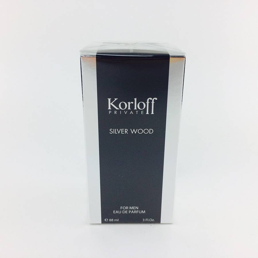 

Korloff Silver Wood For Men Eau de Parfum 88 мл