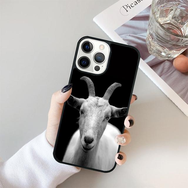 Cute Baby Pygmy Goat Phone Case Cover For iPhone 17 Air 15 16e 14 13 12 Pro Max 11 Pro Max Plus Coque Shell