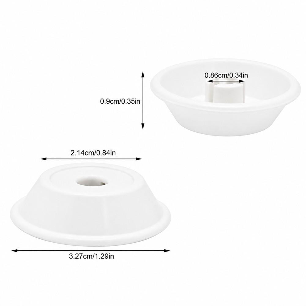 4pcs Auxiliary Spool Pin Spool Holder Cap Plastic Material Spool Cap Replacement For Sewing Machine
