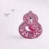 Elegant Zircon Gourd Brooch - Versatile Fashion Accessory for Women, Ideal Qixi Gift