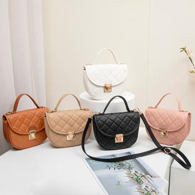 Ladies, Crossbody Bag, Shoulder Bag, Fashion, Diamond Pattern, Embroidered Bag, Handbag