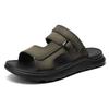 2024 Summer Fashion Men Sandals Man Beach Leather Sandals Luxury Sandals Men Outdoor Beach Casual Shoes Cheap Male Sandals