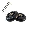 Skate Wheel Replacement Wheel 85A 80mm Bearing PU Wear Resistant