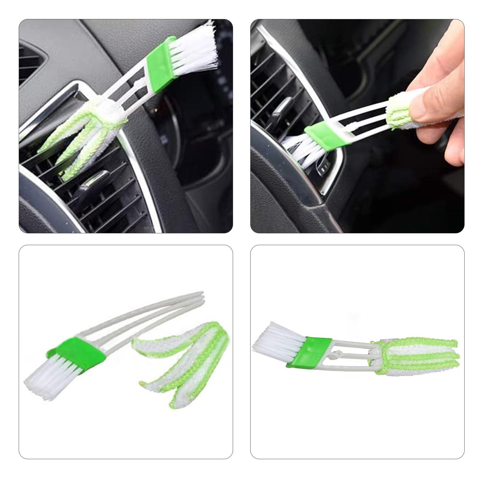 

14PCS Car Detailing Brush Kit Set 5 Detail Brush 3 Drill Brushes 2 Car Wash Sponge Vent Brush Microfiber Mitt for Auto разноцветный