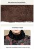 Thickened Winter Cotton Jacket for Elderly Women, Warm Coat with Fleece Lining