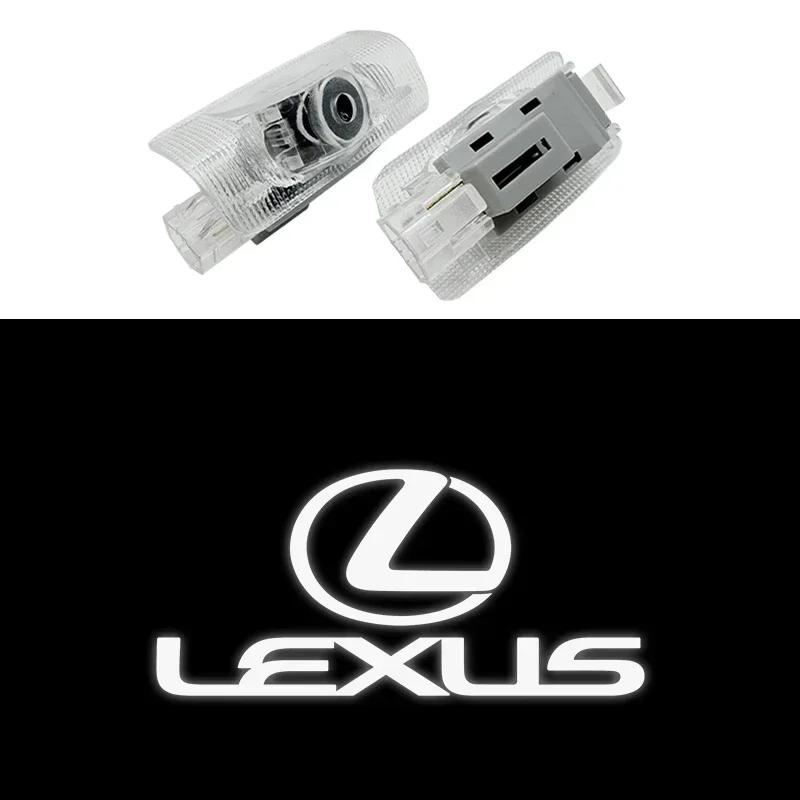 For Lexus LS350 LS400 LS430 LS460 LS500h LS600h LS Series Car Welcome Logo Door Light Ghost Shadow Courtesy Projector Lamp Accz
