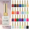 Vibrant Colored Square Bottle Nail Gel Polish - Internet Favorite for Highly Pigmented Nail Art