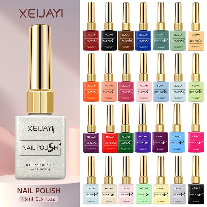 Vibrant Colored Square Bottle Nail Gel Polish - Internet Favorite for Highly Pigmented Nail Art