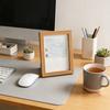 19*26.5cm Wood Photo Frame With Printing And Photo Printing Function; 3D Hollow-out Frame