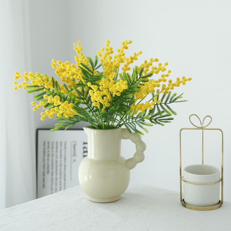 Single Person Simulated Flower Bouquet, Living Room Vase, Flower Arrangement Decoration