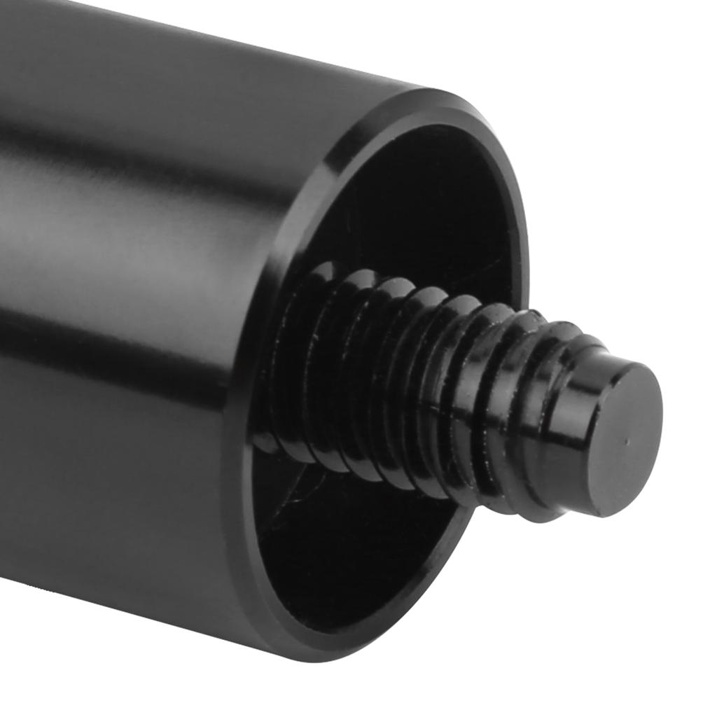 Black Pool Extension Cue 2oz Billiard Middle Connect Shaft Extender 5/16?18 Teeth