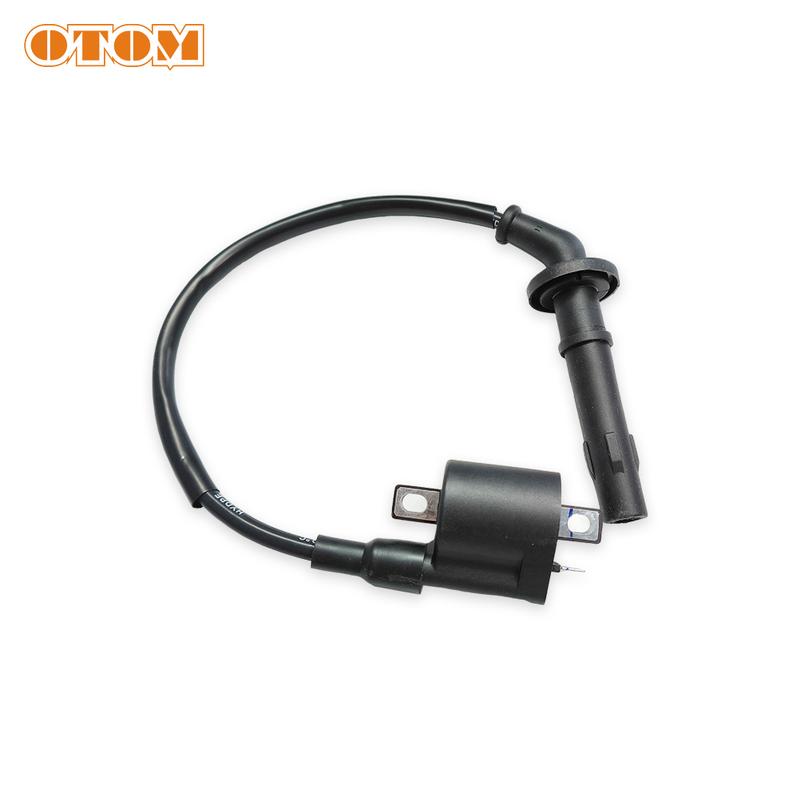 OTOM Motorcycle YBS300 Engine Parts Ignition Coil For LONCIN KEWS FXMOTO AVANTIS ENDURO AJ1 BSE Motocross High Pressure Coil Cap