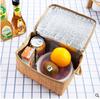 Lunch Box Thermal Insulated Tote Cooler Bag Bento Pouch Lunch Container