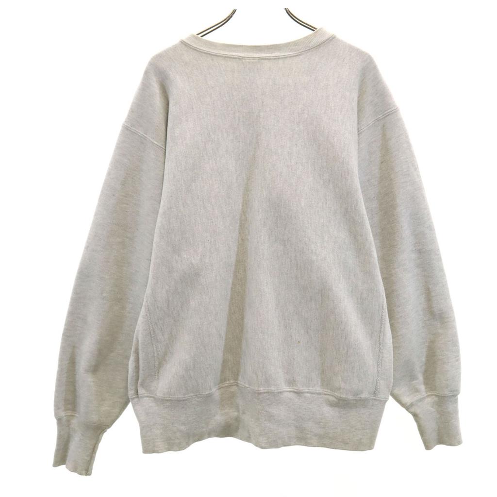 Champion 90s Made In USA Reverse Weave Old Embroidered Tag Long Sleeve Sweat Trainer Men's Used