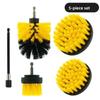 3/5/7Pcs Multi-Purpose Drill Brush Attachment Set Plastic Round Nylon Brushes Electric Scrubber Brush Extension Pole