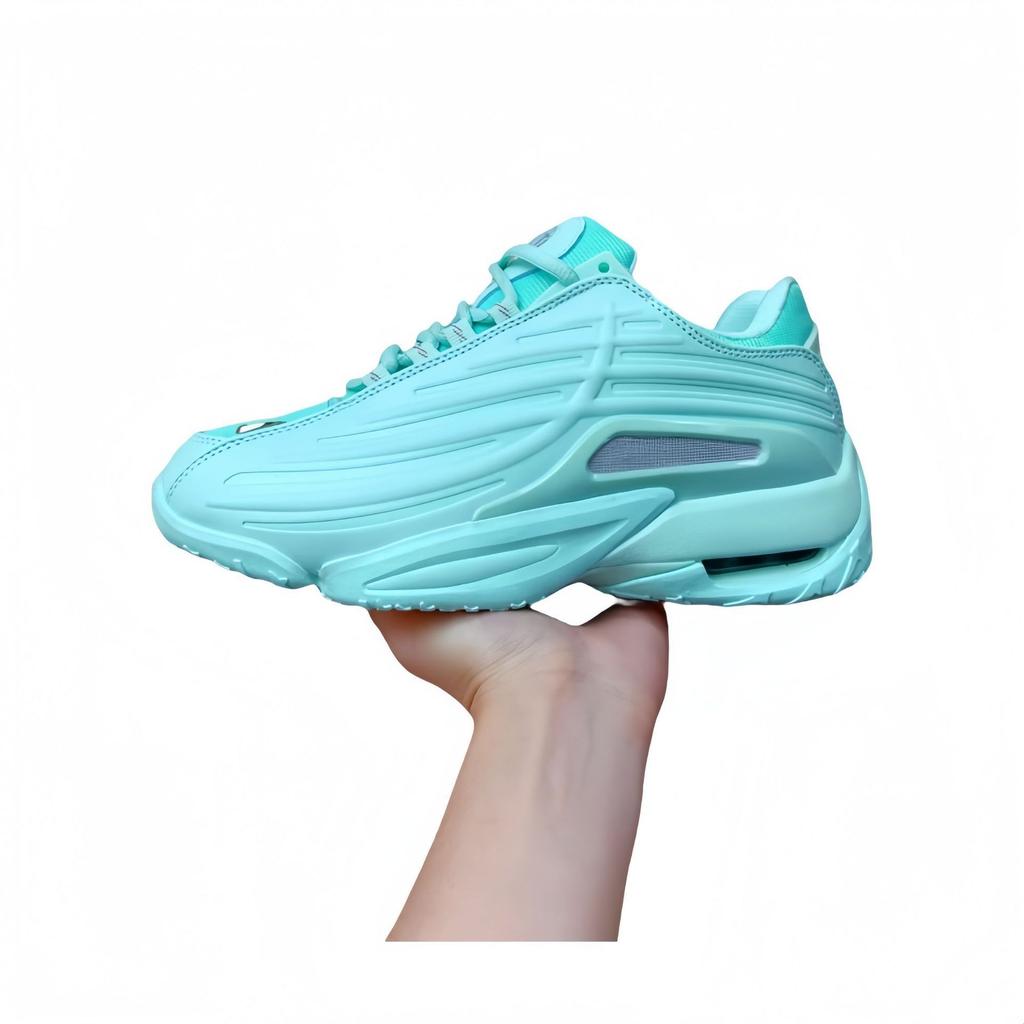 Air Cushion Thick Sole Vintage Basketball Shoes Shock Absorbing Sneakers for Men Women