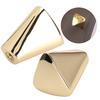 2 Sets Cabinet Knob Modern  Gold Zinc Alloy Wardrobe Drawer Kitchen Cupboard Door Pull Handle
