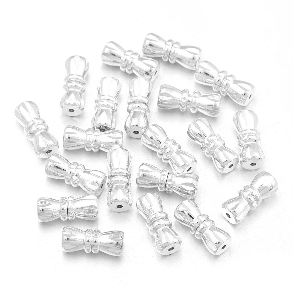 20pcs Copper End Clasps Metal Peanut Fasteners Buckle Spiral Clasps Connectors For DIY Jewelry Making Bracelet Necklace Supplies