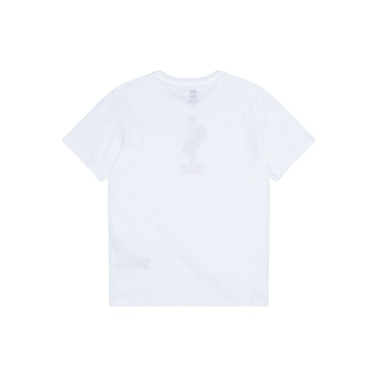 Levis X Super Mario Cartoon Print Crew Neck Short Sleeve T-Shirt Men T-Shirts White 22491-0711